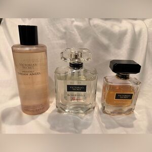 Victoria's Secret Bombshell Paris, Scandalous and Heavenly Dream Angel fragrance